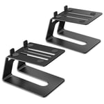 Desktop Speaker Stands, 1 Pair, Studio Monitor Riser with Vibration6619