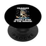 Warning future hockey star in the making PopSockets PopGrip Adhésif