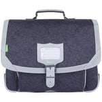 Cartable Tann's  Cartable 38  Owen Ref 5-38272 Gris 35*27*14.5 cm