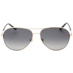 Tom Ford Mens Ft0823 28D Clark Rose Gold Sunglasses Metal - One Size