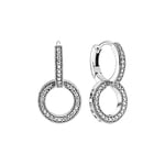 Boucles d'oreilles doubles Pandora 299052C01 en argent sterling