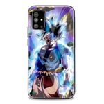 Anime Dragon Ball Z DBZ Tempered Glass Case for Samsung Galaxy A01 A10 A10S A20 A30 A40 A50 A60 A11 A21 A21S A31 A51 A71 5G Phone Covers (6, Samsung A71 5G)