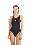 PUMA Women's Swimsuit, Black, S