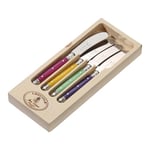 Laguiole Jean Dubost 97455 Mini Coffret 4 Tartineurs ABS Fruités Mixés