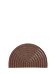 OYOY Living Design Ceramic Rainbow Tray Brun