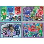 RAVENSBURGER - Puzzles 4x42 Pièces du dessin animé les PJMASKS -  - RAV06913