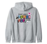 Powerpuff Girls Fight Like a Power Puff Girl Zip Hoodie