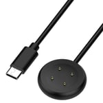 Opladningskabel med USB-C og magnetisk stik til Fitbit Ace LTE og Google Pixel Watch