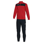 Joma Academy II Survêtement Homme, Rouge/Noir, 4XS