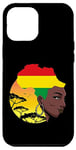 Coque pour iPhone 12 Pro Max Drapeau du mois de la reine africaine - Histoire noire