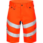 FE Engel Shorts 6546, stretch, High-Vis kl.1, oransje/blå, str 128