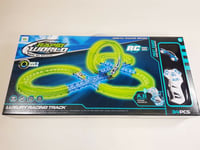 New Wheels RC Slot Car Race Track Mini Car Hot Wheel Electric Stunt Set Kids Toy