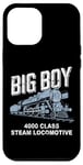 Coque pour iPhone 12 Pro Max Big Boy 4000 Locomotive à vapeur Locomotive Train Lover Lover