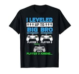 leveled Up To Big Brother Again Big Brother Est 2024 Kids T-Shirt