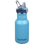 Klean Kanteen Klean Kanteen Kid Classic Narrow 355ml (w/ Kid Sippy Cap) - Hawaiian Ocecan - Barn - OneSize- Naturkompaniet