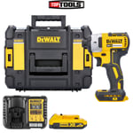 DeWalt DCF887 18V XR Brushless Impact Driver + 1 x 2.0Ah Battery, Charger & Case