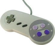 Snes Manette De Jeu Pour Console Nintendo Super Nes - Grise