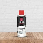 3 IN 1 OIL Multi Purpose Aerosol 200ML  Lubricant Anti Rust WD40 Substitute