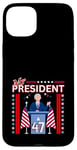 Coque pour iPhone 15 Plus Pro Trump Donald Trump 47e président POTUS