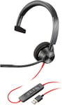 Plantronics (Poly) Blackwire 3310 Mono USB A Headset - Microsoft Teams Certified