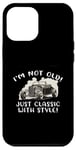 Coque pour iPhone 12 Pro Max Graphique « I'm Not Old I'm Classic with Style Car » Cadeau d'anniversaire