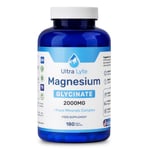 Ultra Lyte Magnesium 2000mg Glycinate 180 Vegan Capsules + Trace Minerals