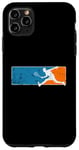 Coque pour iPhone 11 Pro Max Joueur de squash rapide avec raquette de tennis