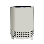 Bordsmodell Eldstad i Rostfritt Stål Solo Stove Mesa Med Stativ | Låg Rök Utomhus Mini Eldstad För Staden &amp; Förorter | Drivs Av Pellets Eller Ved (silver)