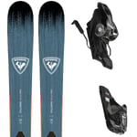 ROSSIGNOL Rallybird Soul Pro + Xpress W 10 Gw B93 Bleu / Rose Violet 130 2025 - *prix inclut le code CHRISTMAS20