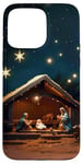 iPhone 15 Pro Max Christmas Nativity Mary, Joseph, and Baby Jesus Case