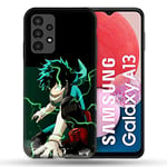 Cokitec Coque pour Samsung Galaxy A13 Manga My Hero Academia Deku Multicolore