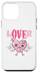 Coque pour iPhone 12 mini Pink Drip Heart Loser Lover