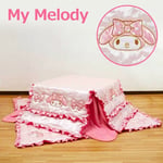 My Melody Japanese Kotatsu Futon Mat Set 68.9 x 68.9 Inch Sanrio From Japan EMS