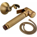 Lucky-88 - Kit Douchette wc pour Toilette, Antique Pulvérisateur de Bidet Laiton Bidet Pulvérisateur mural Pulvérisateur de Bidet à Main avec Tuyau,