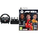 Logitech G29 Driving Force Volant de Course avec Pédales, Retour de Force Réaliste, Palettes Volant en Acier Inoxydable+F1 23 PS5 | Jeu Vidéo