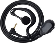 Oreillette Talkie Walkie Tlkr 1 Pin 2,5 Mm G-Form Casque Écouteur Avec Micro Ptt Pour Motorola Talkabout Radio T92 H20 Pmr446 T62 T6 T7 T8 T9 T61 T80 T81 T82 Retevis Rt45 Cobra 2 Voies