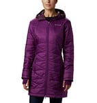 Columbia Women's Mighty Lite Hooded Jacket, Wild Iris, X-Small