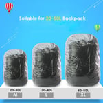 Disposable Raincover Bag Cover Backpack Waterproof For Outdoor C Xl