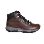 Regatta Great Outdoors Mens Bainsford Waterproof Leather Hiking Boots (Peat) - Multicolour - Size UK 9.5