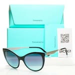 Authentic Tiffany & Co Womens Sunglasses Silver Diamond Point TF 4159 8274/9S