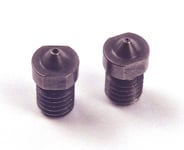 Hardened steel nozzle  2 pack 1.75mm for prusa i3 & compatiable 3D printer