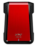 Adata XPG EX500 SATA USB 3.0 External HDD Enclosure - Red 2.5" Impact Resistant Gamer Enclosure