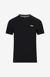 Superdry - T-shirt Essential Contrast Emb - Svart