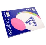 Clairefontaine Lot de 10 Ramettes 100 Feuilles Papier 80g A4 210x297 mm Certifié FSCAssorti Fluo