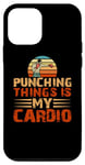 Coque pour iPhone 12 mini Punching Things Is My Cardio Martial Arts