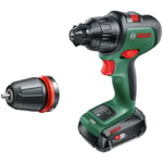 Bosch - AdvancedImpact 18 18v 1x2.5Ah Cordless Hammer Drill Driver