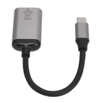 Adaptateur USB C vers DisplayPort 4K 60Hz en alliage d'aluminium, Plug and Play, adaptateur USB C vers Mini DP pour ordinateur portable, t&eacute;l&eacute;phone et tablette