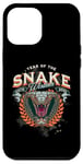 Coque pour iPhone 12 Pro Max Célébrez le Nouvel An chinois du serpent 2025 Cobra Hommes Femmes