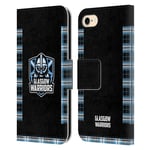 Head Case Designs Officially Licensed Glasgow Warriors Home 2020/21 Crest Kit Leather Book Wallet Case Cover Compatible With Apple iPhone 7/8 / SE 2020 & 2022