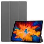 Lenovo Tab P11 Pro TB-J706F - Tri-Fold läderfodral / fodral - Grå